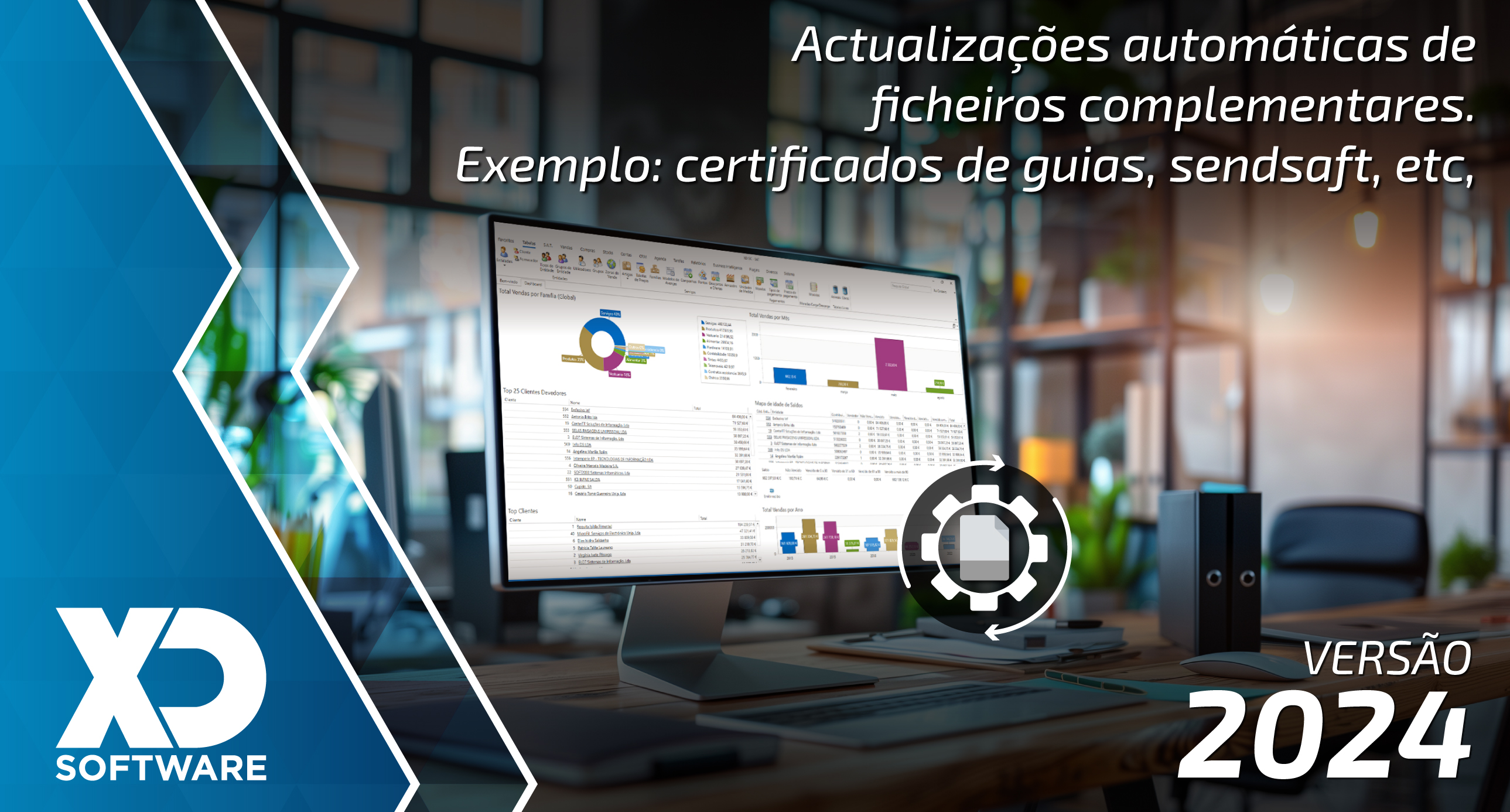 Atualizações automáticas