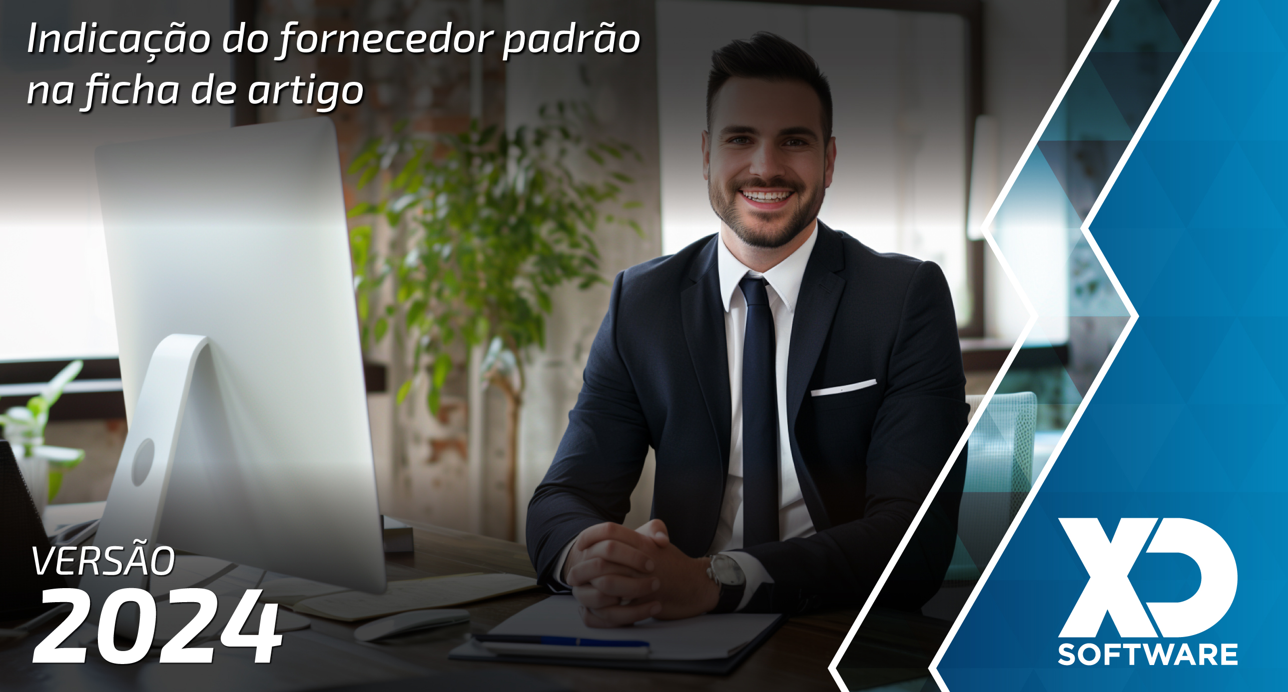 Indicação do fornecedor padrão