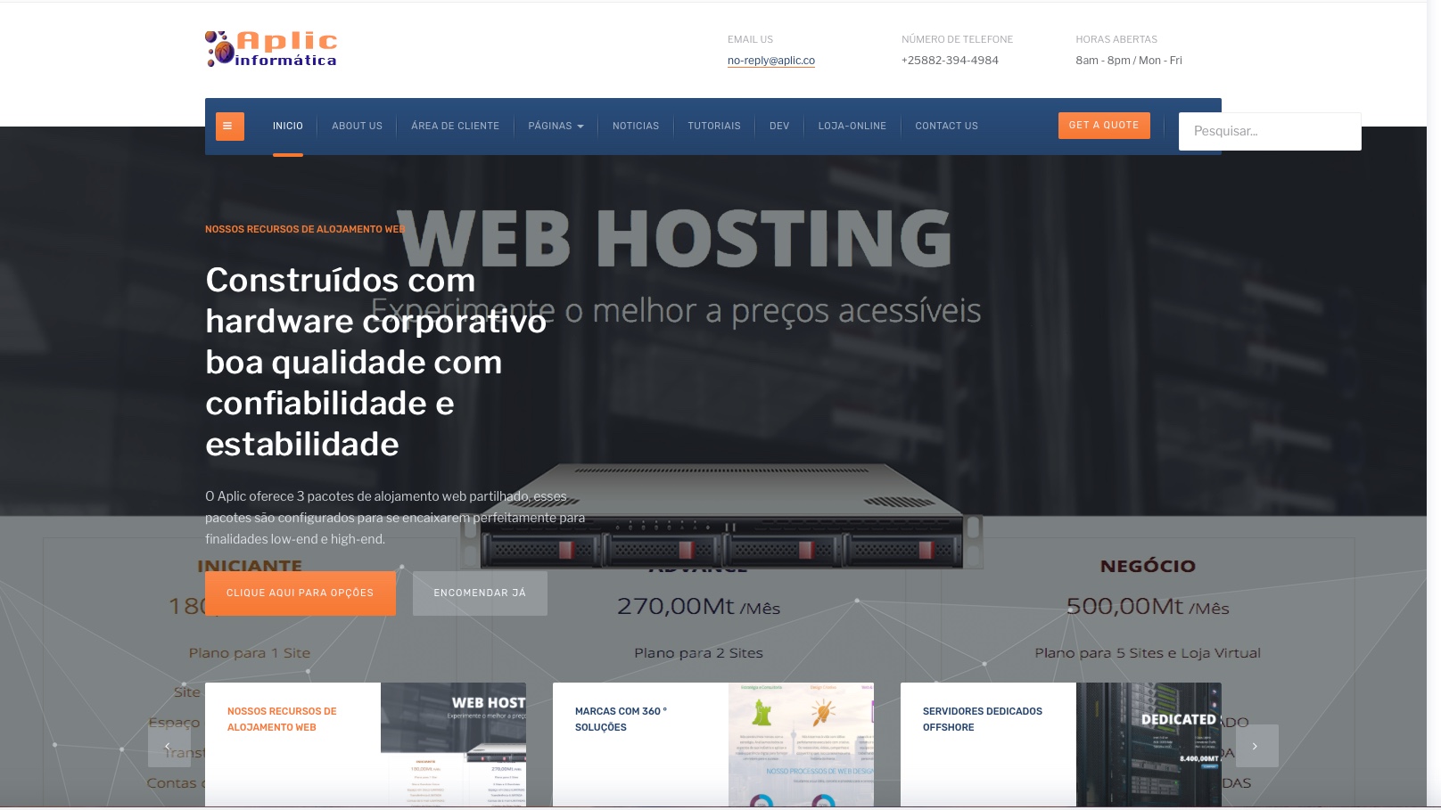 Portal Aplic olhar fresco