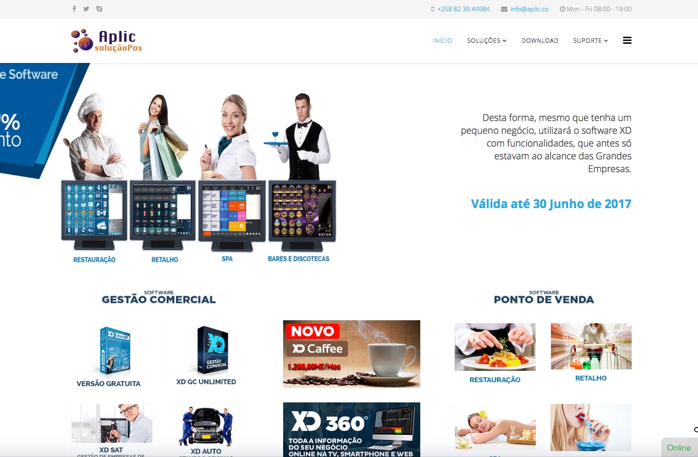 Aplicpos Obtém um olhar fresco