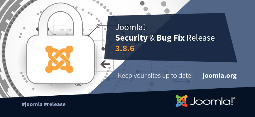 Lançamento do Joomla 3.8.6