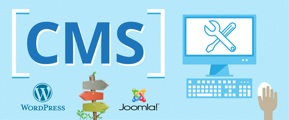 O sistema de enquadramento e gerenciamento de conteúdo (CMS)