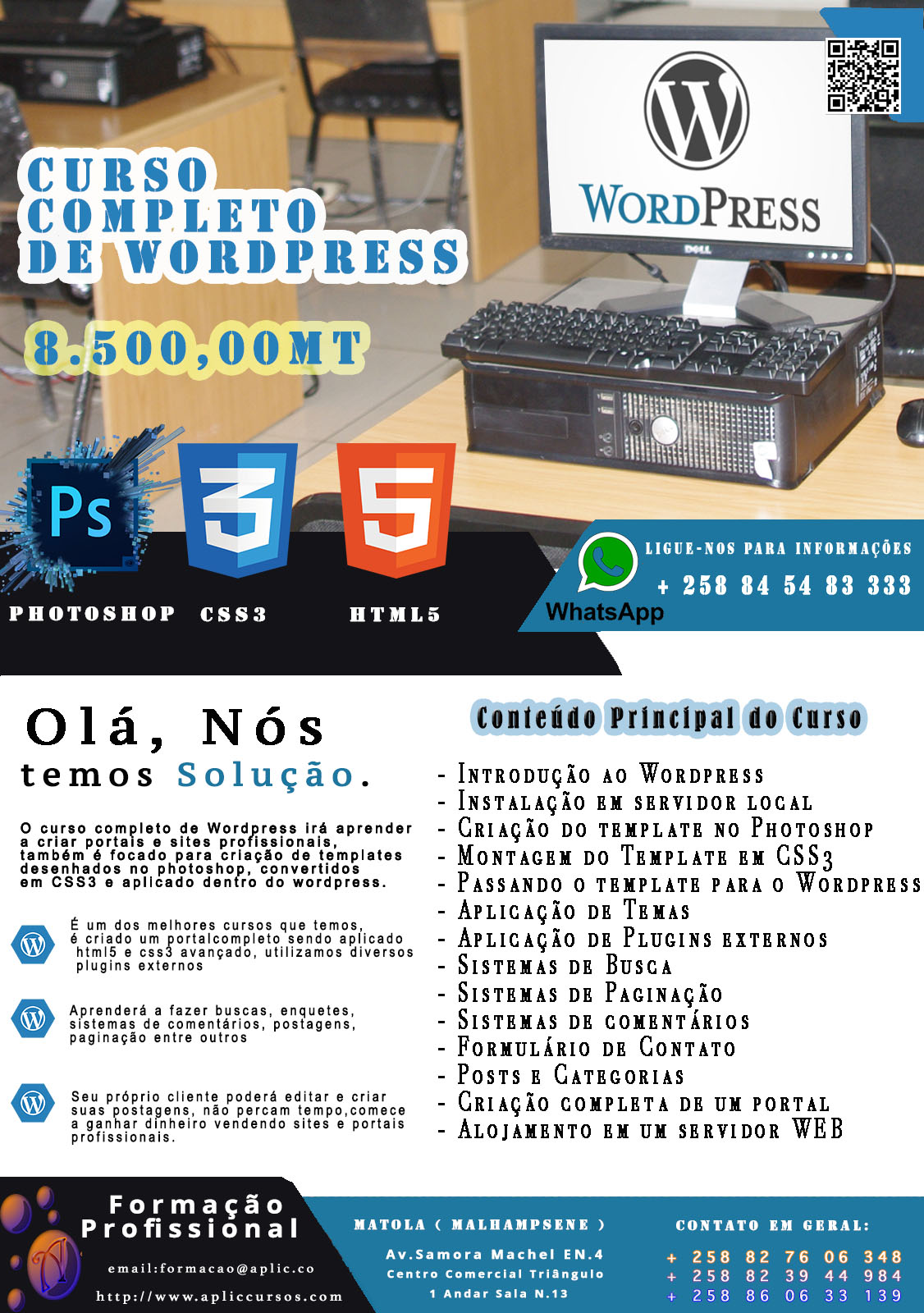 Curso de Wordpress - Criando Sites e Portais de Notícias