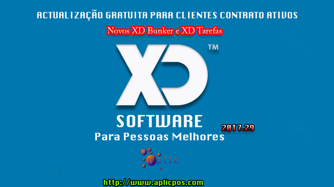 Está disponível a versão do XD 2017.29