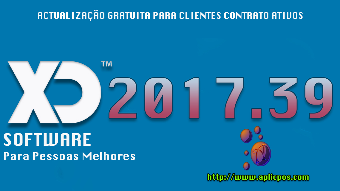  Versão do XD 2017.39 disponível 