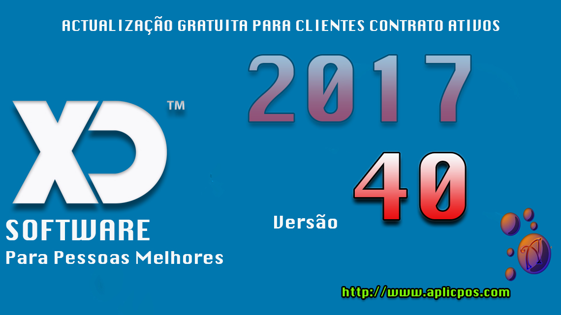 ersão do XD 2017.40 disponível